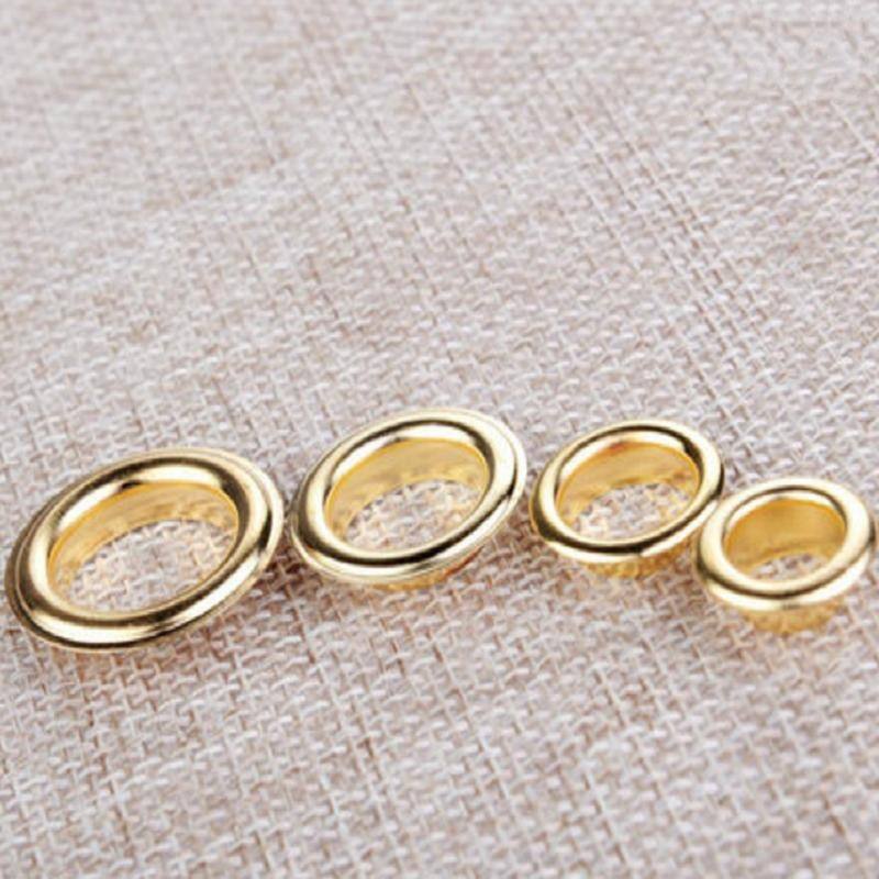 Shatex 1/2" Gold Metal Snap Grommets 50pack Bed Bath & Beyond 39968364